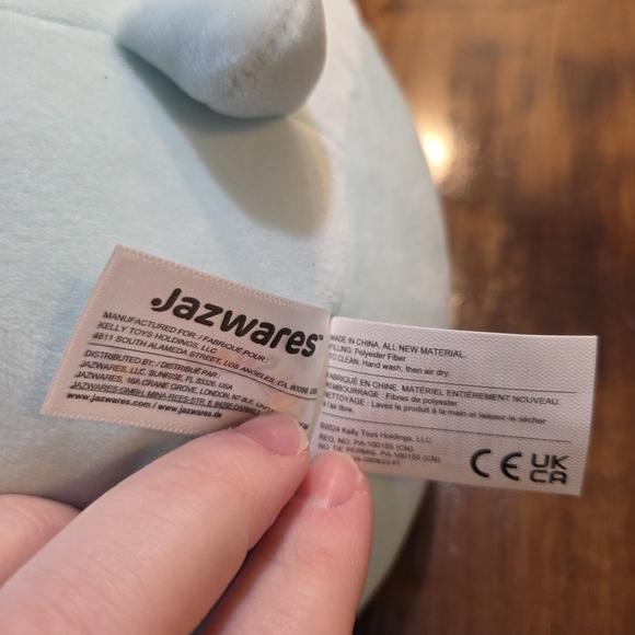 Cute Blue Bunny Plush Toy - Picture 7 of 7